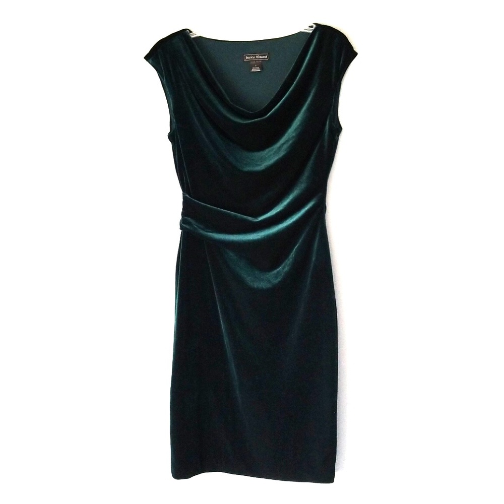 Jessica Howard Green Sheath Dress
